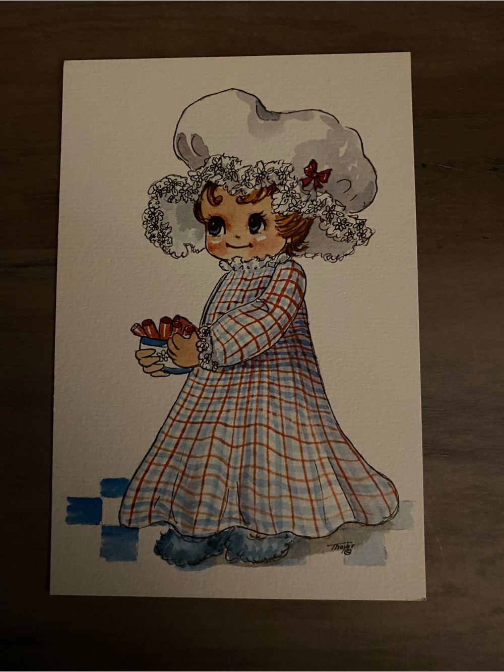 Vintage Lois Mae Thayer art print